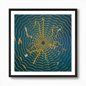 Spider Web Art Print