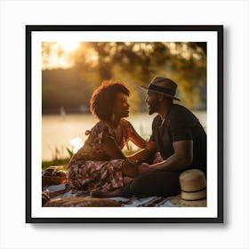 Peaceful Picnic Poster