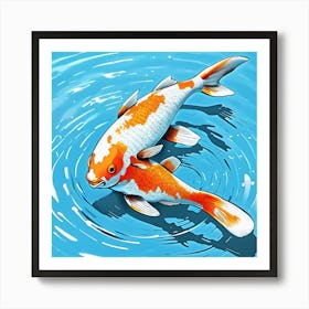 Koi Fish 19 Art Print