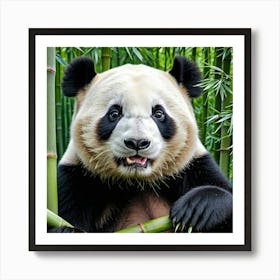 Panda Bear 3 Art Print