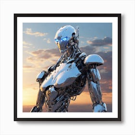 Cyborg Art Print