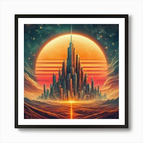 Cityscape 1 Art Print