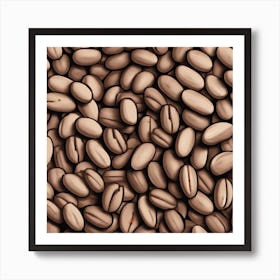 Coffee Beans 273 Art Print