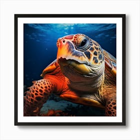 Sea Turtle 4 Art Print