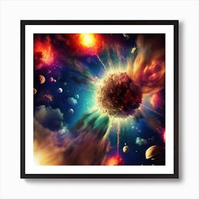 Nebula (Design 2) Art Print
