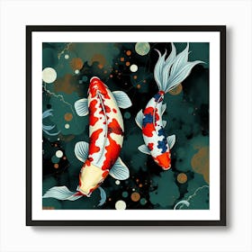 Koi Fish 83 Art Print