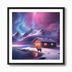 Aurora Borealis Art Print