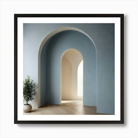 Archway Stock Videos & Royalty-Free Footage 33 Art Print