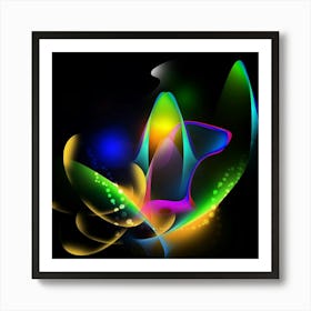 Abstract - Abstract Stock Videos & Royalty-Free Footage 1 Art Print