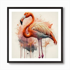 Flamingo 12 Art Print