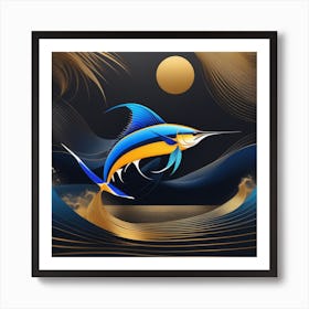 Marlin 1 Art Print