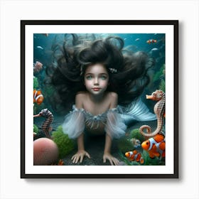 Mermaid 68 Art Print
