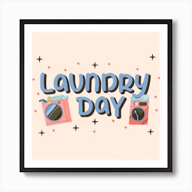 Laundry Day 1 Art Print