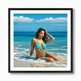 Sexy Woman In Bikini Poster