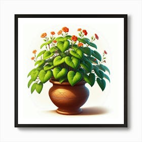 Potted Plant Poster