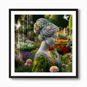 Fairy Stone Garden Art Print