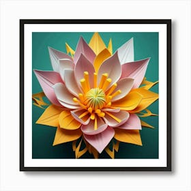 Lotus Flower 34 Art Print