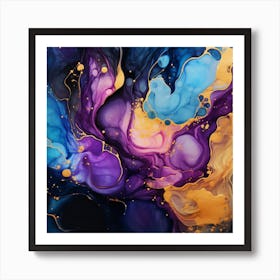 Abstract Painting 210 Art Print