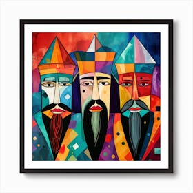 Three Kings Art Print