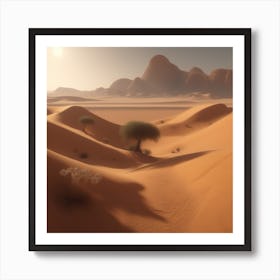 Sahara Desert 148 Art Print