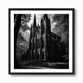 Gothic Church 1 Art Print