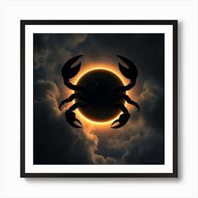 Eclipse Of The Crab 1 Art Print