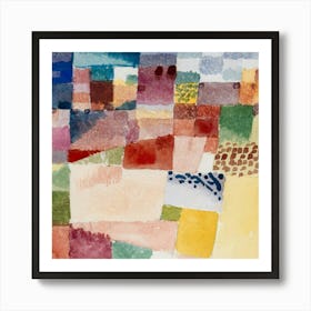 Landscape By Klee Art Print