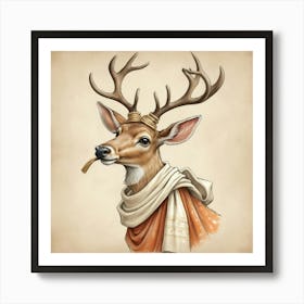 Deer! 35 Art Print