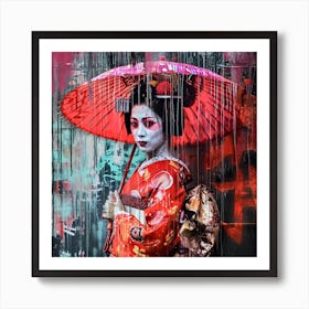 Geisha 12 Art Print