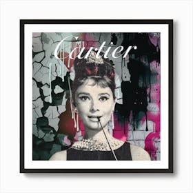 Audrey Hepburn 29 Art Print