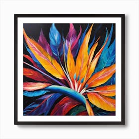 Flower of Bird of Paradise 5 Art Print