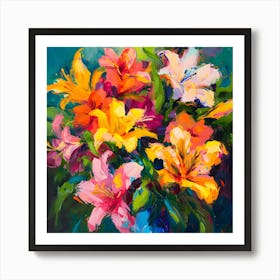 Pretty Flowers Art Print