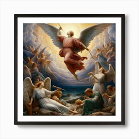 Angels Of The Lord Art Print