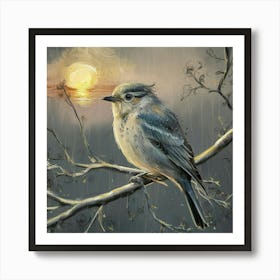 Blue Tit Art Print