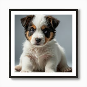 Puppy Portrait Art Print