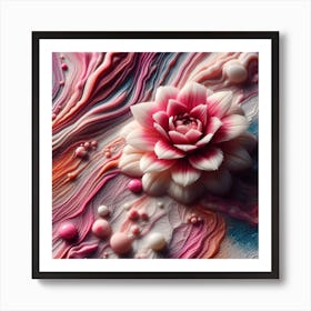 Abstract “Flower” 3 Art Print