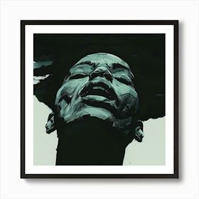 Woman'S Head 2 Art Print