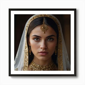 Indian Bride 3 Art Print