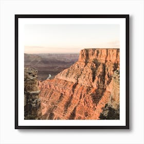 Grand Canyon Sunshine Square Art Print