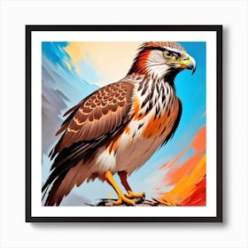 Hawks 1 Art Print