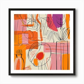 Abstract Painting 14 Art Print