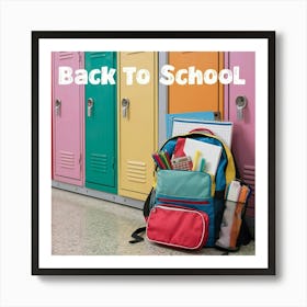 Back To School Art Print