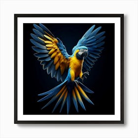 Parrot Stock Videos & Royalty-Free Footage Art Print