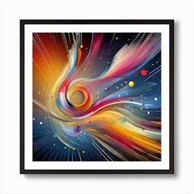 Abstract Painting 45 Art Print