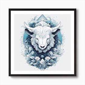 Yak Canvas Print Art Print