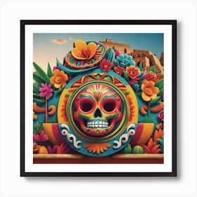 Day Of The Dead 35 Art Print