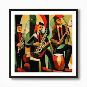 Jazz Musicians Art Print