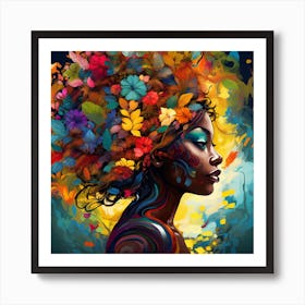 Afrofuturism 115 Art Print