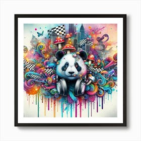 Panda 3 Art Print