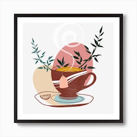 Tea Cup Art Print